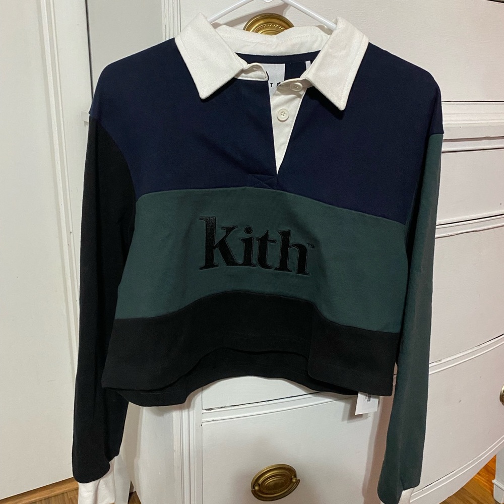 Kith Cropped Rugby Top